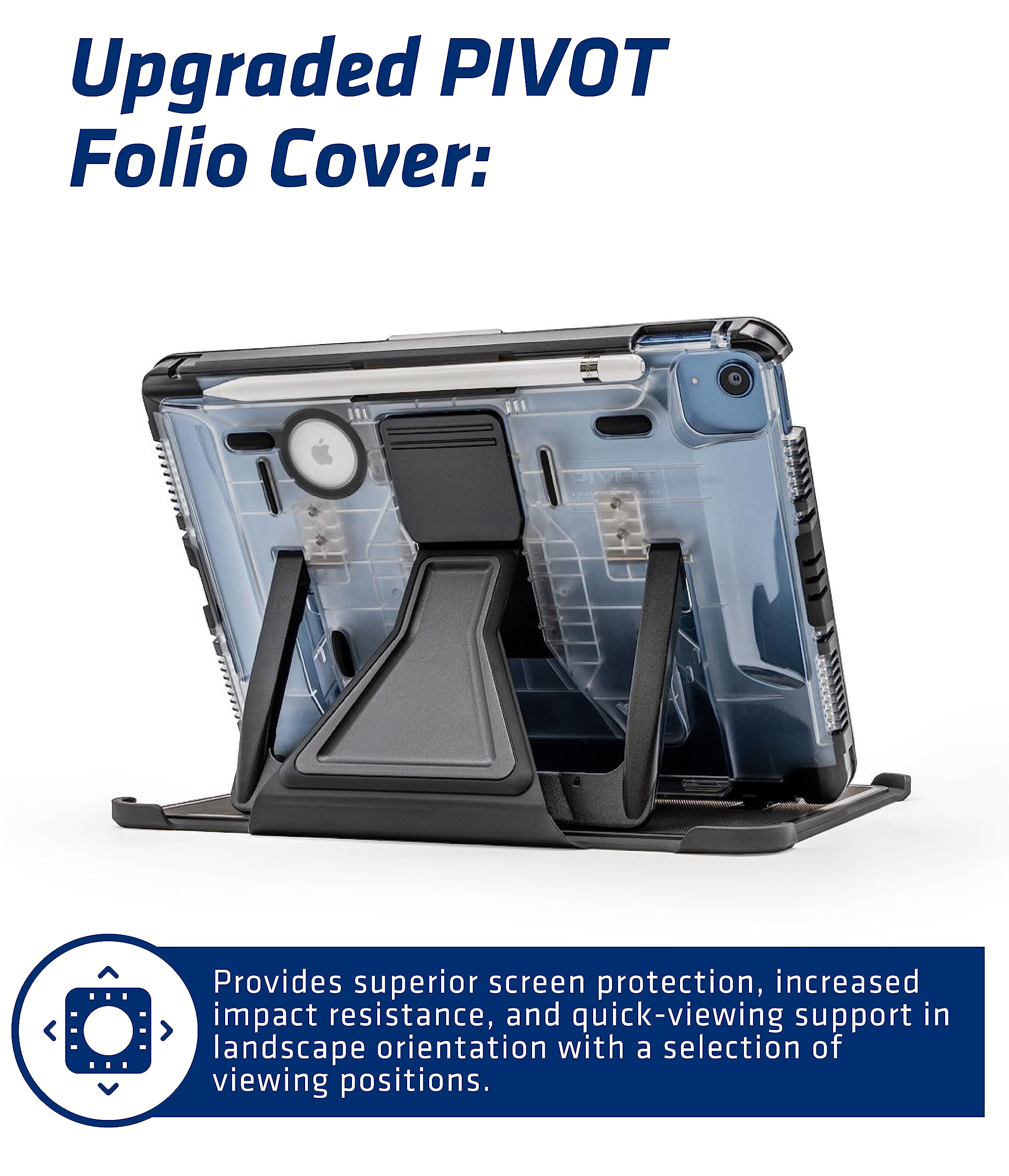 PIVOT A22A Atlas Tablet Case - Fits iPad (10th gen.) - 360 Degree